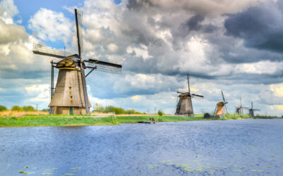 Kinderdijk: místo, kde se čas zastavil mezi větrnými mlýny